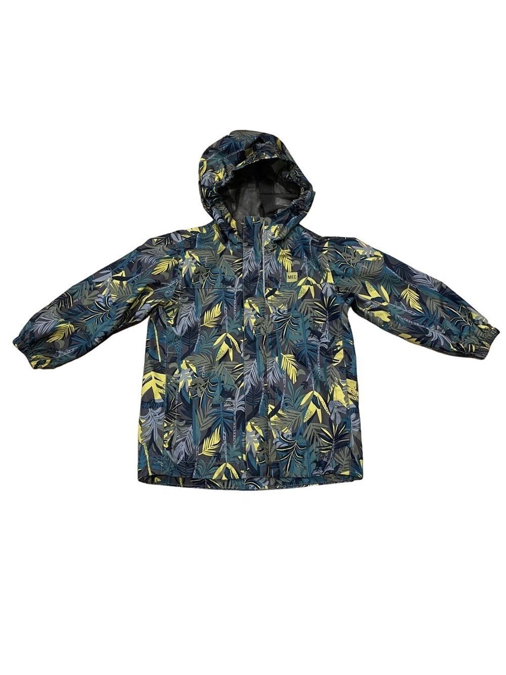 MEC x AQUANATOR Jacket Infants Boys 3 yr Jungle Print Rain Jacket Waterproof 3T